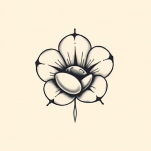 Stick-And-Poke Pearl Tattoo