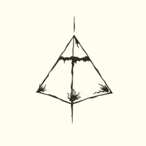 Stick-And-Poke Pyramid Tattoo