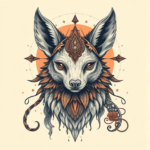 Surrealism Animal Tattoo