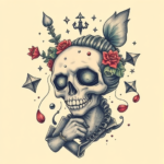 Surrealism Cartoon Tattoo