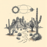 Surrealism Desert Tattoo