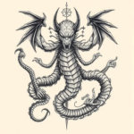 Surrealism Hydra Tattoo