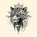 Surrealism Jaguar Tattoo