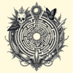 Surrealism Labyrinth Tattoo
