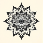 Surrealism Mandala Tattoo