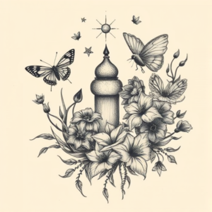 Surrealism Nature Tattoo