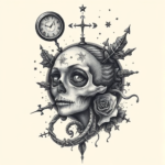 Surrealism Puzzle Tattoo