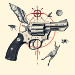 Surrealism Revolver Tattoo