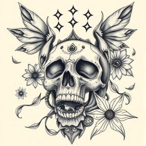 Surrealism Sampaguita Tattoo