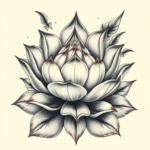 Surrealism Succulent Tattoo