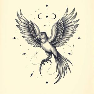 Surrealism Thunderbird Tattoo