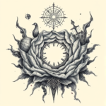 Surrealism Wormhole Tattoo