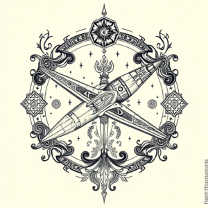 Thai Airplane Tattoo