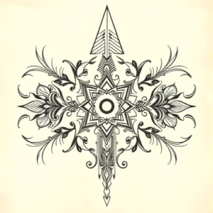 Thai Arrowhead Tattoo