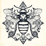 Thai Bee Tattoo