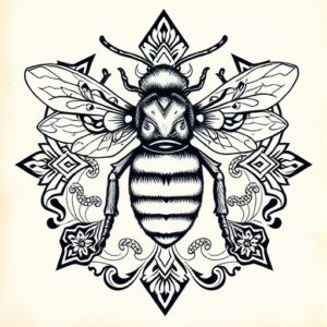 Thai Bee Tattoo