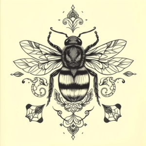 Thai Bumblebee Tattoo