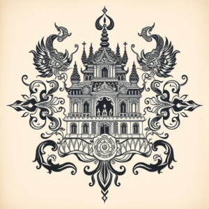 Thai Castle Tattoo