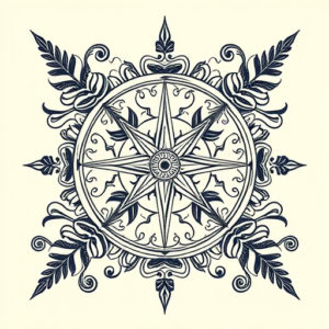 Thai Compass Tattoo