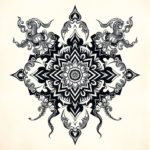 Thai Coordinates Tattoo