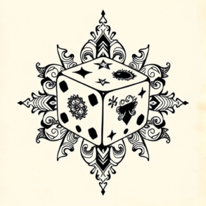 Thai Dice Tattoo