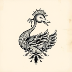 Thai Duck Tattoo