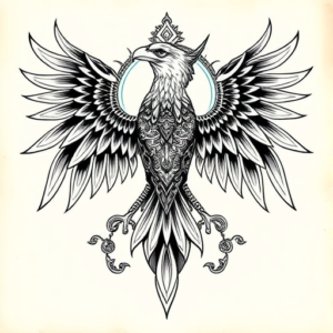 Thai Eagle Tattoo