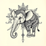 Thai Elephant Tattoo