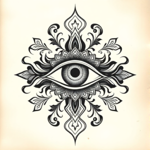 Thai Eye Tattoo