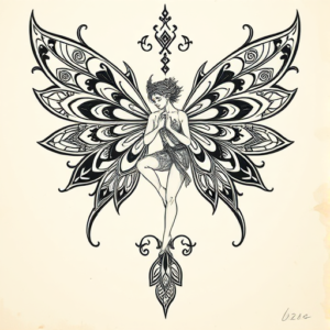 Thai Fairy Tattoo