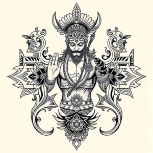 Thai Gladiator Tattoo