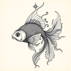 Thai Goldfish Tattoo