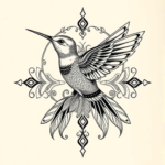 Thai Hummingbird Tattoo