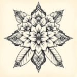 Thai Hydrangea Tattoo