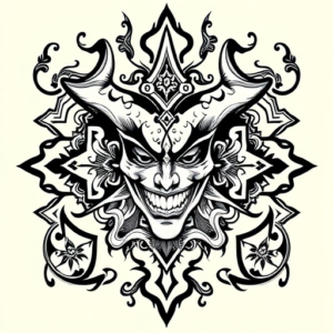 Thai Joker Tattoo