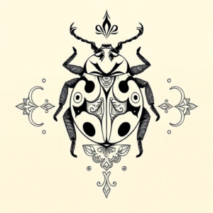Thai Ladybug Tattoo
