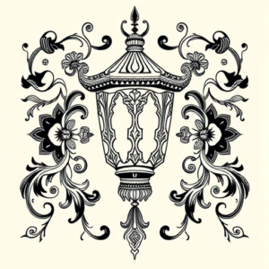 Thai Lantern Tattoo