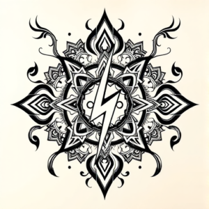 Thai Lightning Tattoo