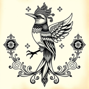 Thai Mockingbird Tattoo