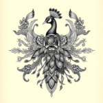 Thai Peacock Tattoo