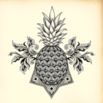 Thai Pineapple Tattoo