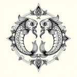 Thai Pisces Tattoo