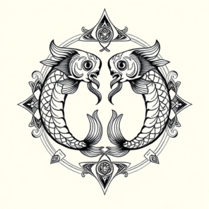 Thai Pisces Tattoo