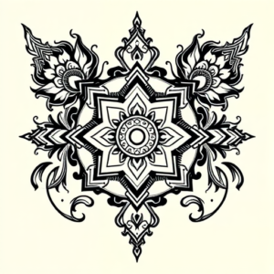 Thai Planchette Tattoo