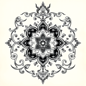 Thai Poseidon Tattoo