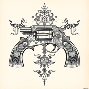 Thai Revolver Tattoo