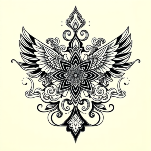 Thai Seraphim Tattoo