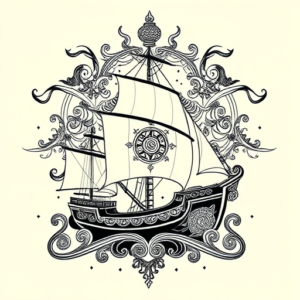 Thai Ship Tattoo