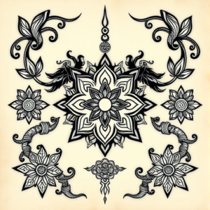 Thai Sisyphus Tattoo