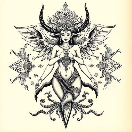 Thai Succubus Tattoo